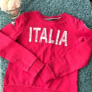 Kappa Sweatshirt in hot pink